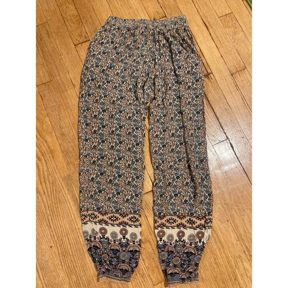 Natural Life BOHO Flowy Jogger Pants Womens Size XS - Picture 6 of 6